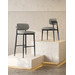 2501 Shinto Contemporary Guest Chair - Mushroom
