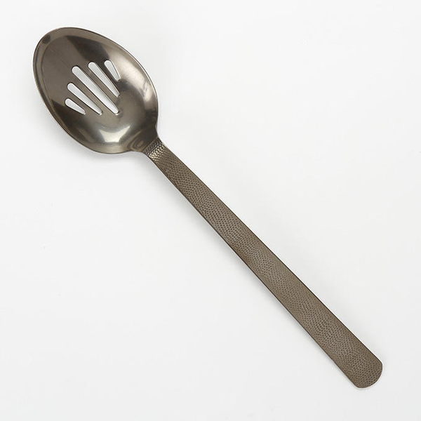 Vintage Black Hammered Buffetware