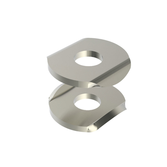 Jergens 70102 Flanged Washers, M6 Or 1/4, Stainless