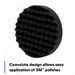 Perfect-It™ Foam Polishing Pad Black 8"