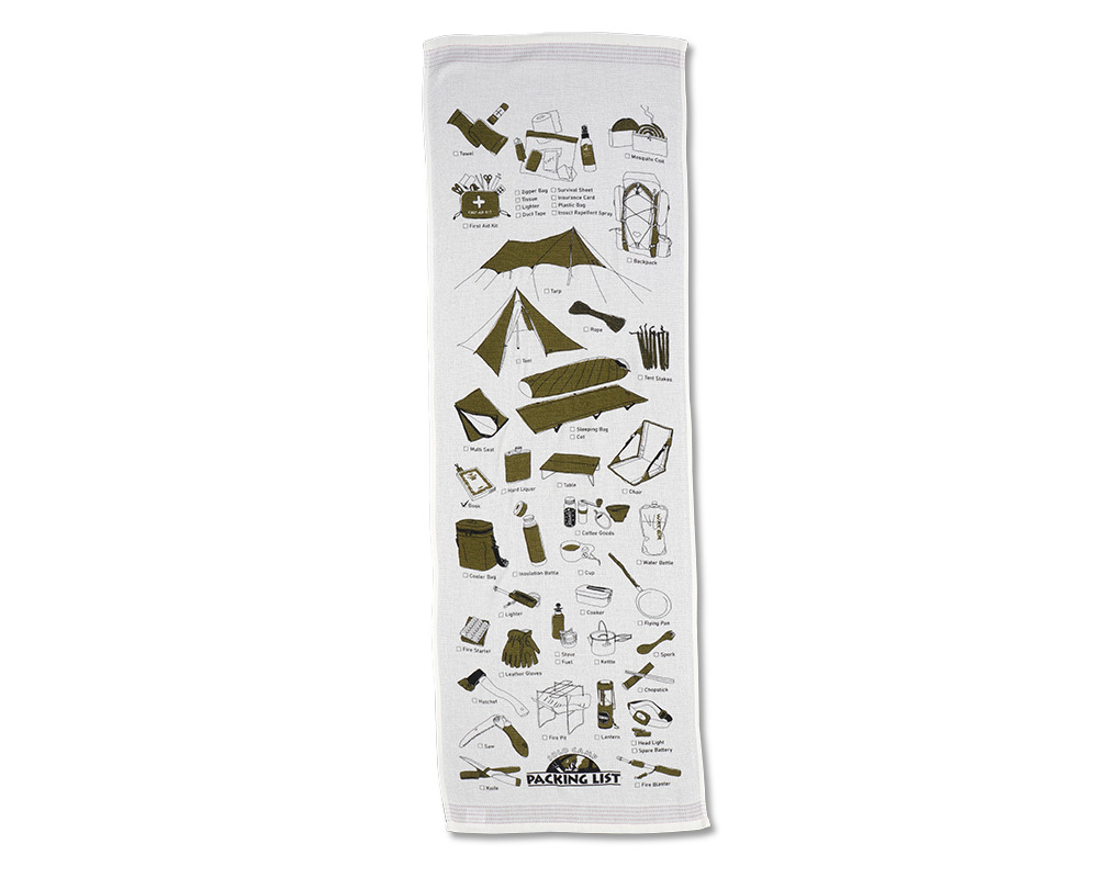 Tea Towel - Solo Camping