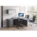 PL208OH 36" OPEN HUTCH - NEWPORT GRAY