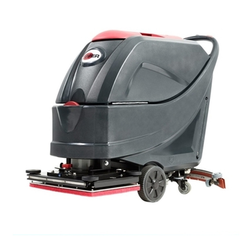 New Viper 28", orbital head, 22-gallon, traction-drive, 37" squeegee assembly, 25-amp on board charger, (4) 242 Ah WET batteries