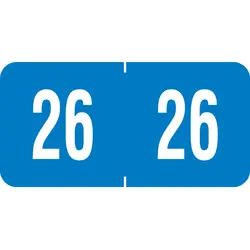 Tab Products Compatible Yearcode 92000 Label Rolls
