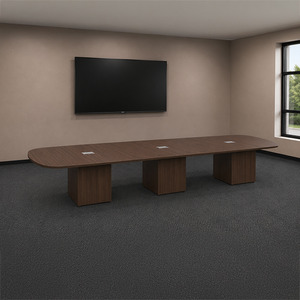 CUBAR7168N - 14 ft. Arena Conference Table with Cube Base