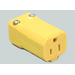 Receptacle, Yellow 115V