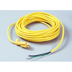 Power Cord, 18/3 40' Yellow