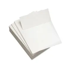 8.5 X 11" 24# MICRO PERFORATED WHITE COMPUTER PAPER, 500/RM 5 RMS/CS