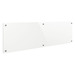 GBM1769WHITE 17"x69" MAGNETIC GLASS DRY ERASE BOARD