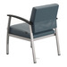 CHK32601 VITALITY MEDICAL CHAIR - Slate Blue, Silver Frame