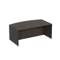 71WX36D BOW FRONT DESK BRINDLE