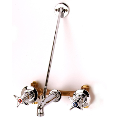 T&S Brass B-0699-ST Service Sink Fitting Concealed By-Pass Mixing Valve