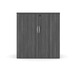 PL152 37" H STORAGE CABINET- COASTAL GRAY