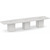 14' Classic Boat Shape Conference Table with Cube Base - Silver Birch