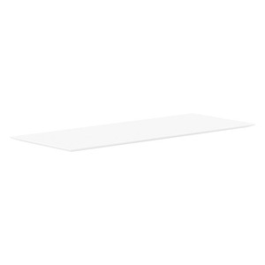 PLBE2460 24X60 BEVEL EDGE RECTANGULAR TOP - White