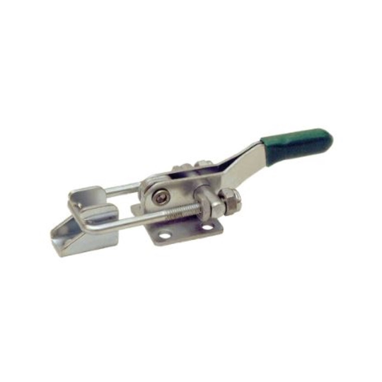 Carr Lane CL-100-PA Latch-Action Toggle Clamp, Adjustable U-Bolt (360lbs) -Steel