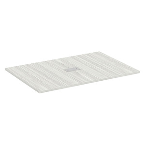 PL438THALF 47" x 71" CONFERENCE TABLE TOP - Silver Birch