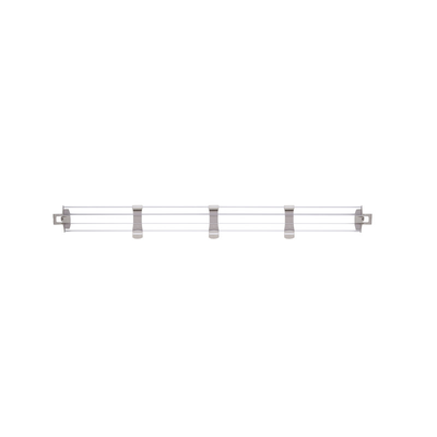 Metro MXL48-4P Metromax I-4" Clear Plastic Back Ledge