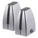 DESK MOUNT SCREEN BRACKET PAIR- SILVER
