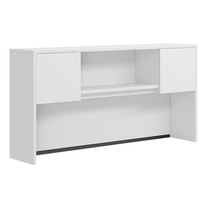CLAHU1001- Hutch with 2 Laminate Doors- White