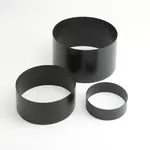 Black Riser Set American METALCRAFT, Inc. - RISER, SATIN, BLACK, SET OF 3