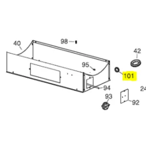 Veloci Heater Replacement cable protection 20 mm