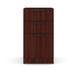  PL166 BOX/BOX/FILE PEDESTAL- Mahogany