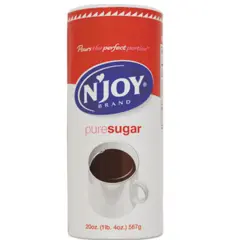 NJOY SUGAR 20 OZ CANISTER 3/PACK   94205