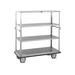 FWE/Food Warming Equipment UC-417 Queen Mary Utility Cart 24" X 57" Shelves