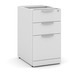 PL166 BOX/BOX/FILE PEDESTAL- WHITE