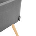 CHK77588GRY4111 - Hady Guest Chair with Natural Wood Base