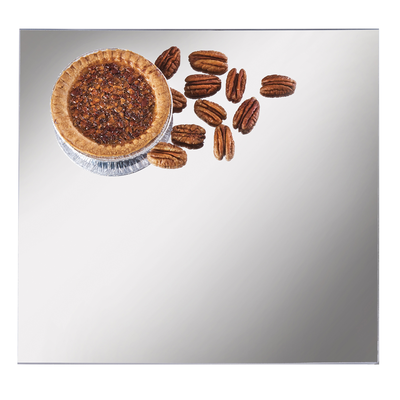 Cal-Mil 411-12 12" x 12" x 1/4"H Gourmet Display Mirror Tray