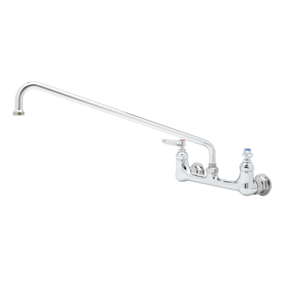 T&S Brass B-2358 Sink Mixing Faucet with 14" Swing Nozzle