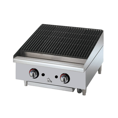 Star 6124RCBF Quik-Ship Star-Max Charbroiler Countertop