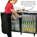 FSE 60 Inch Narrow Bar Back Refrigerator Cooler
