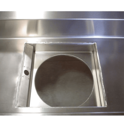 Advance Tabco DTA-95 Installation Scrapper Top