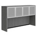 PL141OH 60" OPEN HUTCH- NEWPORT GRAY