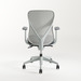 58811 KONFURB NUVÉ CHAIR - White Frame w/Charcoal Seat