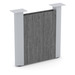 PL389ELPCENTP1 ACCENT CENTER BASE PANEL-  Newport Gray with Silver