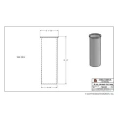 T60320C Tank Specs Drawing