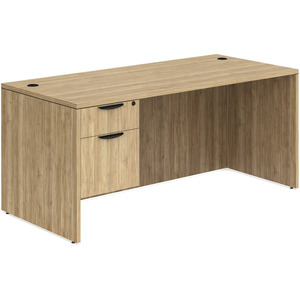 CLASD1017- Classic Desk 60" X 30" with Box/File Pedestal- Aspen