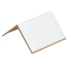 2 X 2 X 3" .120 WHITE STRAPPING PROTECTORS, 1200/CS   SP223120