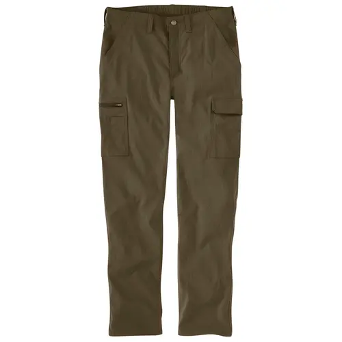 CARHARTT 107329 - Men's Relaxed Fit Tapered Force Ripstop Cargo Pant - Burnished Logs