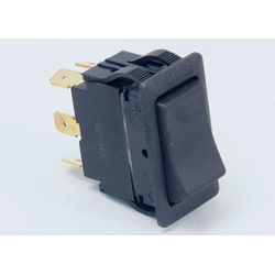 Switch,Rocker,Black,Dpdt On-On