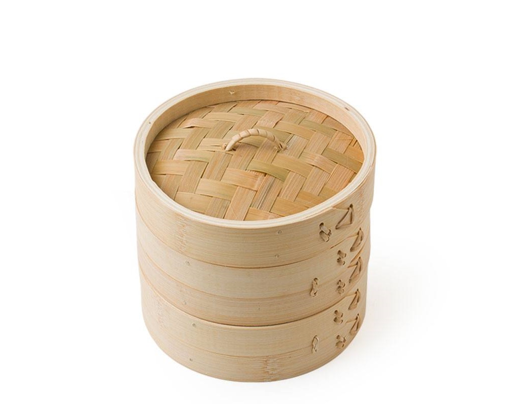 Bamboo Steamer Set at Miya