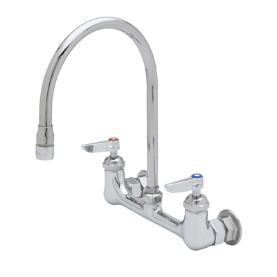 T&S Brass B-0230-134XA-CR Pantry Faucet Double