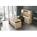 PLTHATEP30MOD72  Deluxe Electric Height Adjustable Laminate Desk 72" - ASPEN AND BLACK