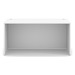 PL103 60"W x 30"D DESK SHELL - White