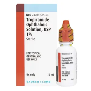 Tropicamide Drops 1%, 15mL