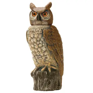 Solar Rotating Head Owl